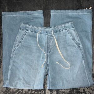 American Eagle Womens Cozy Dreamy Drape Baggy Convertible Jogger (Small)